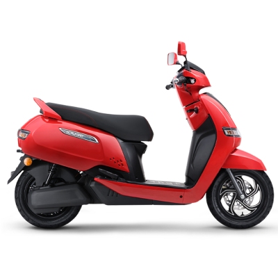 TVS - iQube left side view